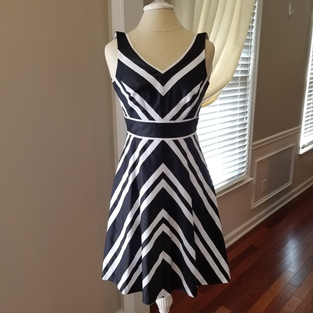 Black & white dress